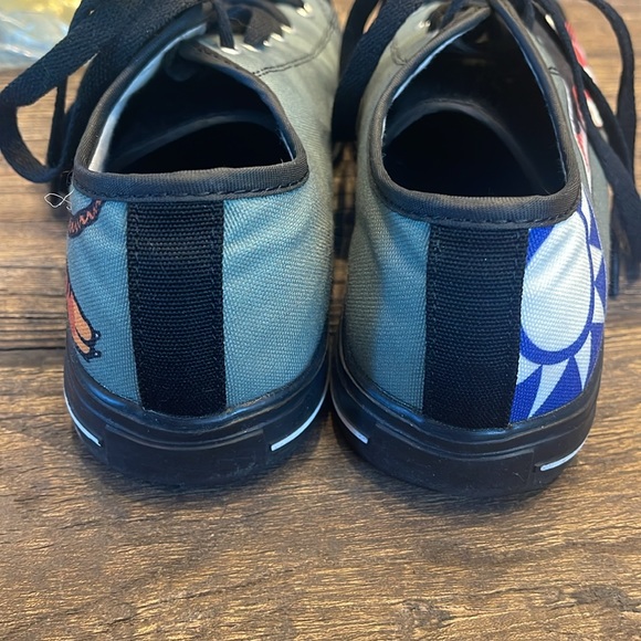 Sporty’s Wright Bros Flying Tiger size 6 boys canvas shoes - Picture 6 of 7